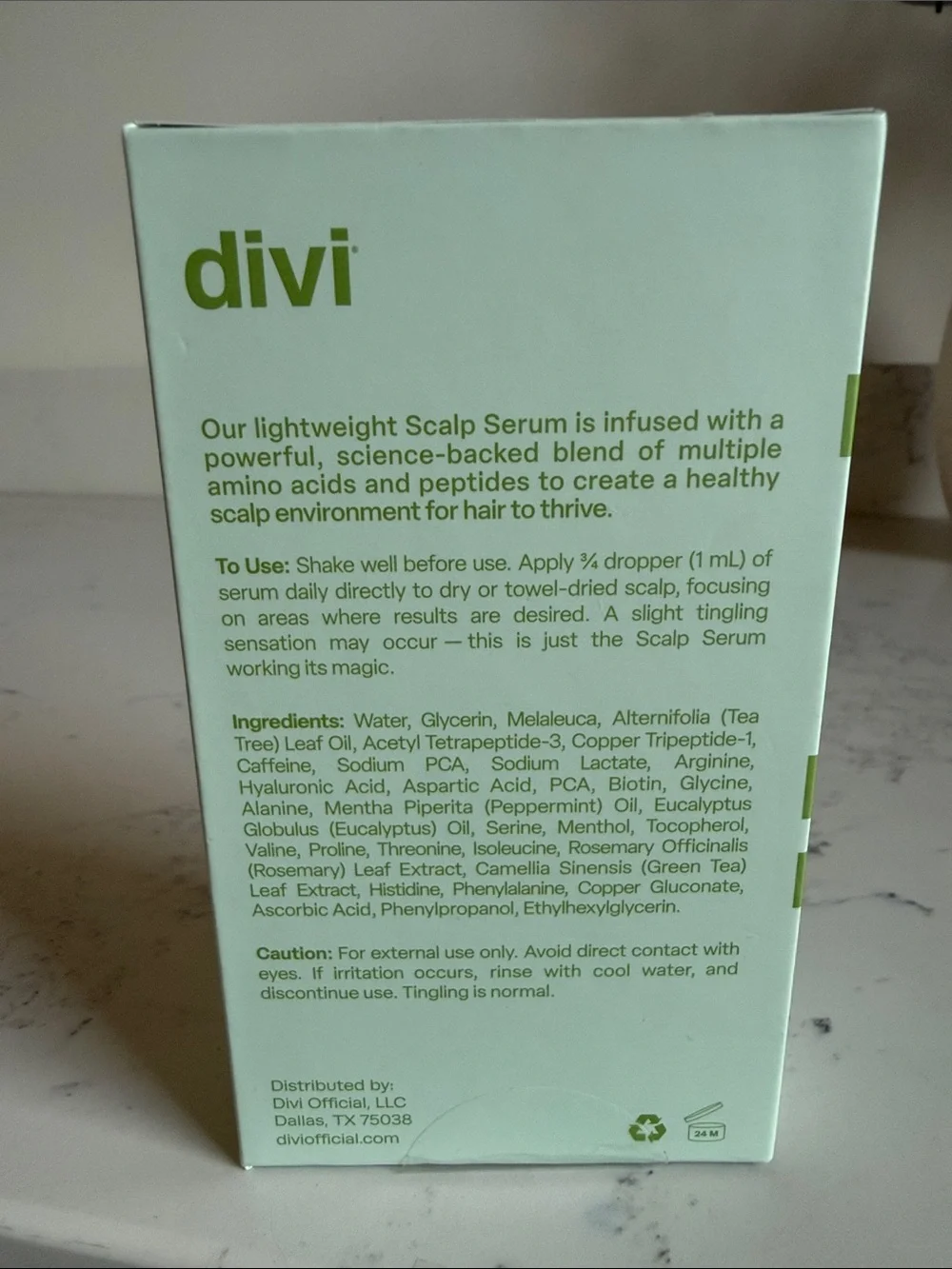 Divi Scalp Serum NEW NWT